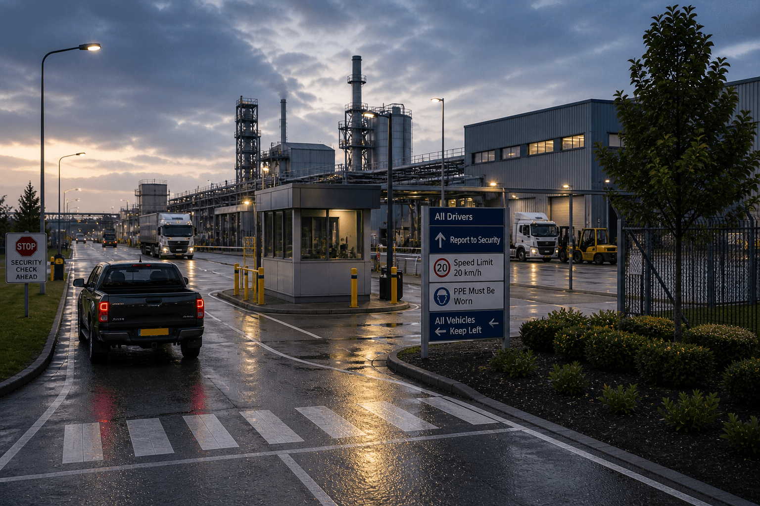 Industrial Sites parking managed by PARQ